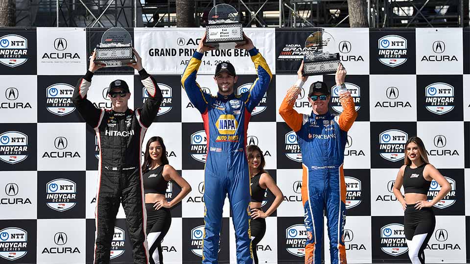 Acura Grand Prix of Long Beach Podium