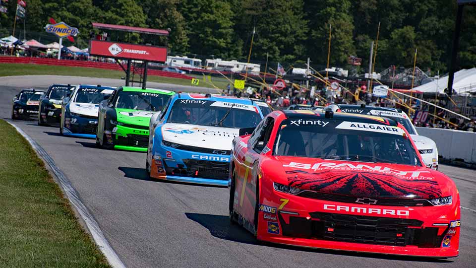 NASCAR Xfinity at the Mid-Ohio Sports Car Course