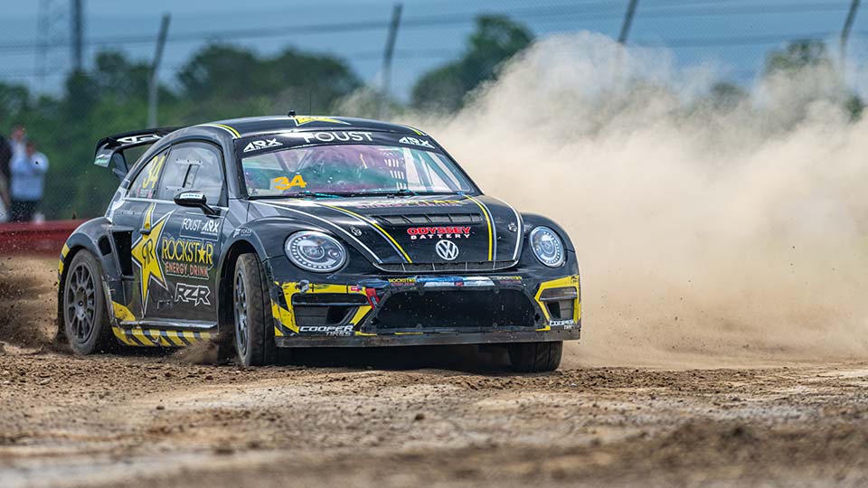 Tanner Foust on track at Mid-Ohio