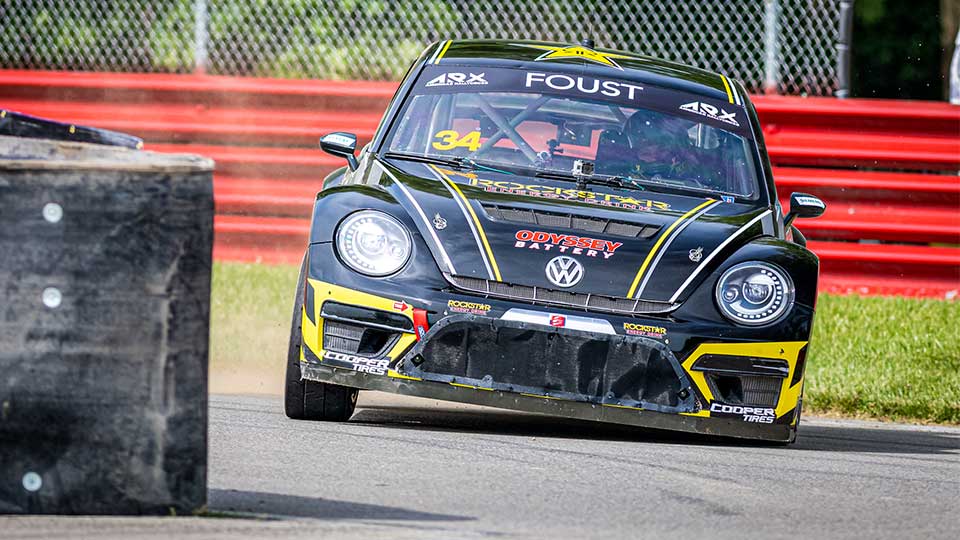 Tanner Foust on track at Mid-Ohio