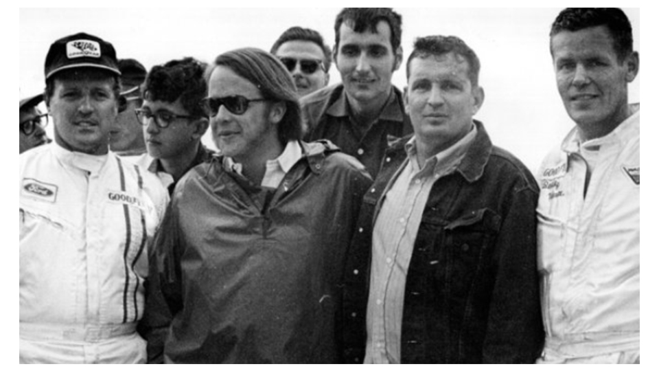 Picture of A.J. Foyt, Edsel Ford, Jack Bowsher, Bobby Unser