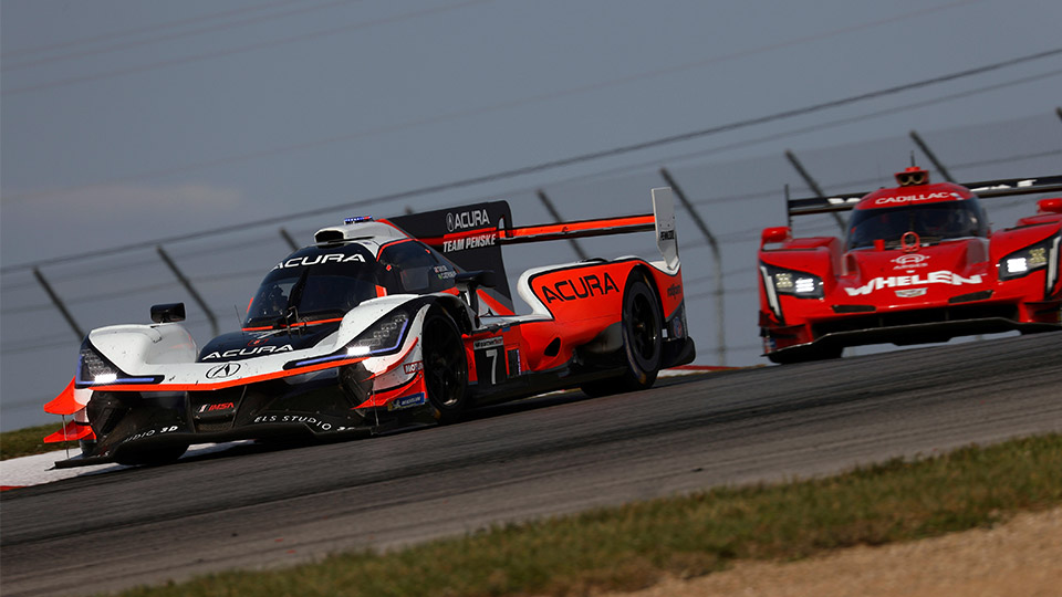 Acura DPi on track at Mid-Ohio Sports Car Course