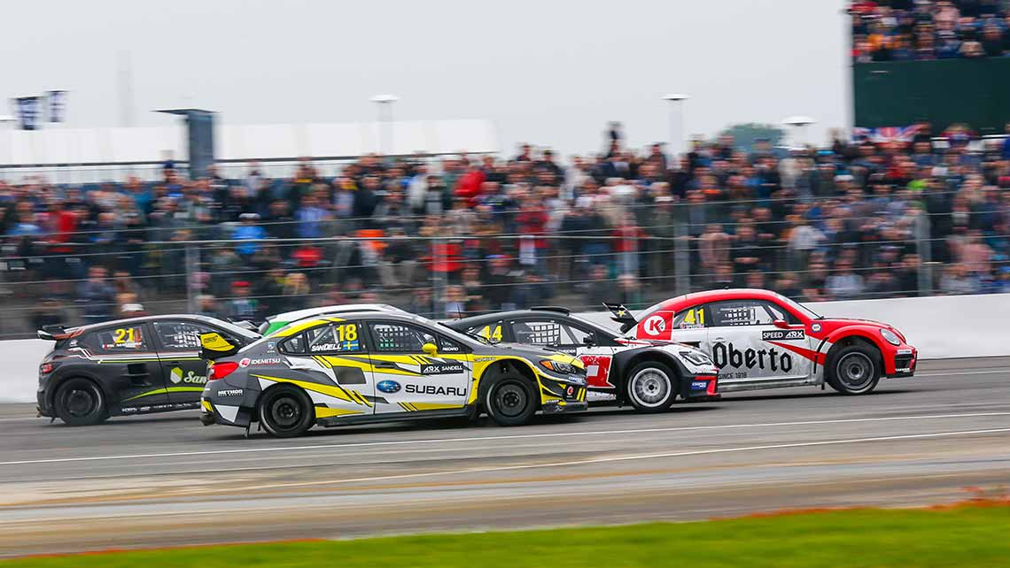 ARX cars race to the finish