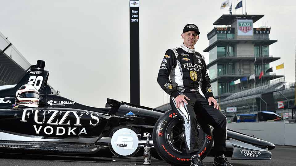 Ed Carpenter on Pole for the Indy 500